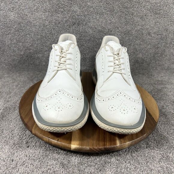 G/FORE Gallivan2r Longwing Men’s Size 12 White T.P.U. Broguing Golf Shoes Used main image 13